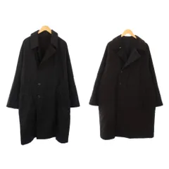 マーカウェア MARKA WARE 22AW ALPACA RAGLAN 絞 MAC COAT アルパカラグランツインマックコート ステンカラー アウター 3 黒 茶 A22C-14CO01C /TK ▲Hのサムネイル