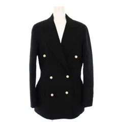 マディソンブルー MADISONBLUE REVER PEARL GARBO JACKET リバーパールガルボジャケット ダブルブレストジャケット 01 黒 MB999-1106 /KHのサムネイル