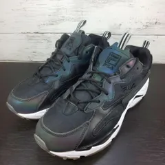 FILA RAY TRACER PHASE SHIFT フィラ レイ トレイサー フェーズシフト ブラック 黒 25.0cm 1RM00677-013 L09703