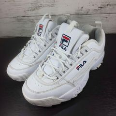 FILA DISRUPTOR II フィラ ディスラプター 2 24.0cm ホワイト 白 UFW19054-125 L09715