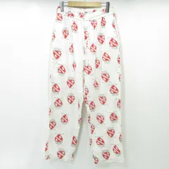 【三重本店】 中古 SAINT MICHAEL | セントマイケル PJ PANTS HEART 21SS 総柄イージーパンツ ハート柄パジャマパンツ SM-S21-0000-032 ホワイト サイズ：S 【108】のサムネイル
