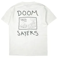 DOOM SAYERS ドゥームセイヤーズ SNAKE SHAKE TEE プリントポケットTシャツ M WHITE 半袖 トップス g13985のサムネイル
