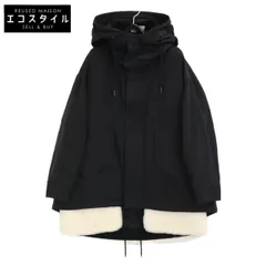 THE RERACS　ザ・リラクス　ブラック M65 SHORT MODS COAT WITH LINER モッズコート　Fのサムネイル