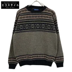 PENDLETON　ペンドルトン　90s~  USA製 グレー フェアアイル ニットセーター　Sのサムネイル