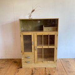 昭和レトロ/家具/レトロポップ/アーチ窓/インテリア/食器棚/飾り棚
