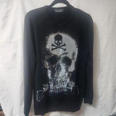スカルラインストーンVネックロンT ifsixwasnine LGB KMRii - メルカリ