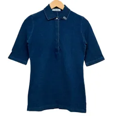 Lacoste(ラコステ) 半袖ポロシャツ サイズ36 S レディース - ブルー