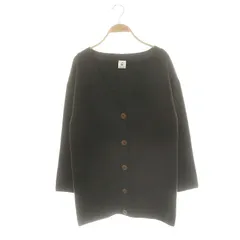 6 ROKU BEAUTY&YOUTH B&Y ロク ビューティーアンドユース WOOL/CASHMERE V-NECK CARDIGAN カーディガン ニット 長袖 Vネック ウール カシミヤ 深緑 /NR ■OS