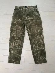 Stussy カモフラージュパンツ ダブルニーワーク - メルカリ