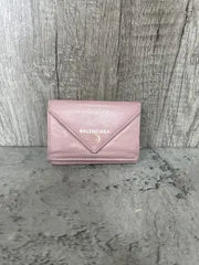 Balenciaga バレンシアガ 三つ折り 財布 size-/ピンク ■■ レディースのサムネイル