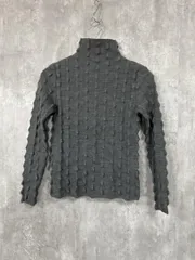 ZARA ザラ テクスチャー ニット セーター sizeS/グレー ◆■ レディース