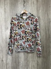 Hysteric Glamour ヒステリックグラマー 総柄 ジップアップ パーカー sizeF/マルチカラー  ■■◎レディース