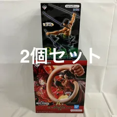 未開封 一番くじ ワンピース ONE PIECE CARD GAME  A賞 ルフィ 覇ノ躍動  B賞 ゾロ フィギュア 2個セット SF5D29 c099