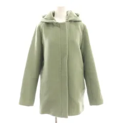 ナチュラルビューティーベーシック NATURAL BEAUTY BASIC 2WAYフーデットブルゾン アウター ジップアップ M グリーン /CX ■OSのサムネイル