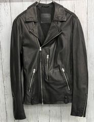 ALL SAINTS レザーライダースジャケット ブラック - メルカリ