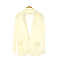 ベルシュカ Bershka シングル1B テーラードジャケット ブレザー S 白 ホワイト /AT ■OSのサムネイル