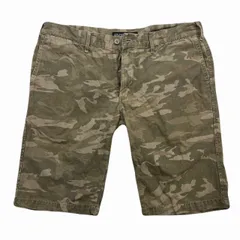 アルファインダストリーズ ハーフパンツ メンズ XL W86 迷彩 カモフラ カーキ チノショーツ ミリタリー 短パンのサムネイル