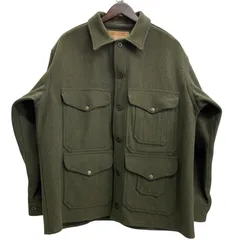 フィルソン FILSON 40's FORESTRY CLOTH CRUISER WOOL マッキノー クルーザー ジャケット グリーン 201MT-6033 VBのサムネイル