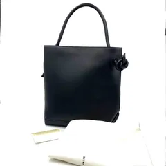 ほぼ未使用　VASIC PATTI 　ヴァジック　パティ　レザー　トートバッグ　ハンドバッグ　ブラックのサムネイル