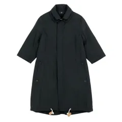 Ae25 Y`s ワイズ YOHJI YAMAMOTO ヨウジヤマモト ダブルジップ コートブルゾン 薄手 アウター サイズ2 ブラック コットン100％ レディースta1のサムネイル