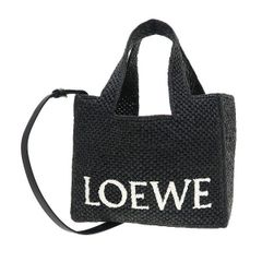 LOEWE/ロエべ ラフィア フォントトート スモール 週末SALE - メルカリ
