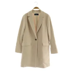 シップス SHIPS ウール チェスターコート ロング 38 ベージュ /MY ■OSのサムネイル