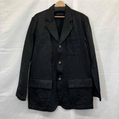AD2022 23SS オーバーサイズポリ縮ジャケット 黒 縮絨 山口一郎 - メルカリ