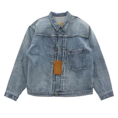 STANDARD CALIFORNIA スタンダードカリフォルニア 24SS OUDLA450 SD Denim Jacket S996 WWⅡ Vintage Wash ヴィンテージウォッシュ デニムジャケット インディゴブルー系 42【極上美品】【中古】のサムネイル