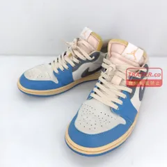05w21589 ナイキ NIKE  エア ジョーダン 1 ロー シーズナルエディション AIR JORDAN 1 LOW SE  グレー/ライトブルー  27.0cm US9 UK8 メンズ  スニーカー  DZ5376-469  【中古品】