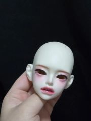 ホワイト 和風マスク フルフェイス 漢服コス 舞台道具 大人用 yzk