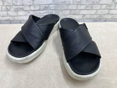 希少】ラッドミュージシャン 厚底 ヒール レザー サンダル バイカラー