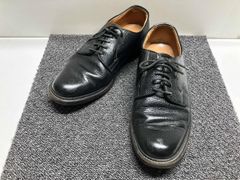 BUTTERO ブッテロ プレーントゥ レザーシューズ 黒42 B4397 - メルカリ