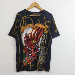 Ed Hardy Tシャツ ラインストーン クリスチャン オードジェー - メルカリ