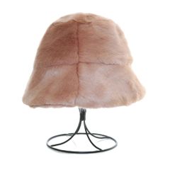 퍼퍼 furfur 버킷 모자 퍼 아크릴 핑크 RWGH214519 /AS ■OS