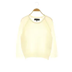ラグ&ボーン RAG&BONE 総柄クルーネックニット カットソー 長袖 XS ホワイト /HK ■OSのサムネイル