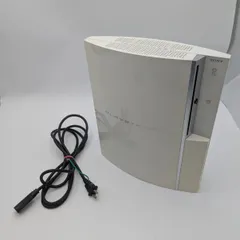 PS3 セラミックホワイト 40GB CECHH00 CW 本体 PlayStation3 プレステ3 SONY ソニー 白 ジャンク