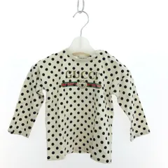 GUCCI グッチ 長袖カットソー サイズ:80 ドット    ベージュ キッズ / 243001006478のサムネイル