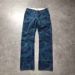 GQ5518◇H.R.MARKET：カモペインターパンツ◇2◇ブルー系 ハリウッドランチマーケット 迷彩のサムネイル