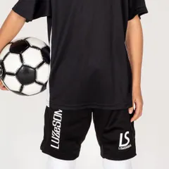 【新品】【ジュニア】ルースイソンブラ ジュニア プラクティス パンツ ブラック サッカー フットサルのサムネイル