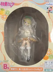 フリュー フリューくじ 初音ミク Citrus MIKU ぬーどるストッパーフィギュア B賞 鏡音リン ぬーどるストッパーフィギュア(フルーツ衣装)
