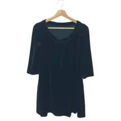 VELOUR NOIR  ベロアノワールbyフォクシーニューヨーク 七分袖チュニック サイズ:38 ベロアワンピース    ブラック レディース / 243001006418のサムネイル