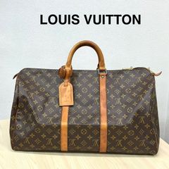ルイヴィトン LOUIS VUITTON】訳あり '90S モノグラム キーポル50