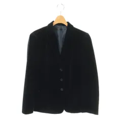 ヒューゴボス HUGO BOSS BOSS ベロアジャケット テーラード IT48 ネイビー /HK ■OSのサムネイル