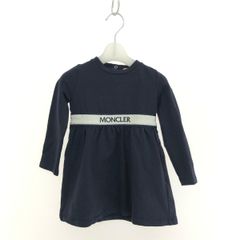 MONCLER 半袖 ワンピース ネイビー 8Aサイズ - メルカリ