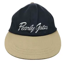 パーリーゲイツ PEARLY GATES PG 18 ロゴ刺繍 6パネル キャップ  メンズ 表記無 のサムネイル