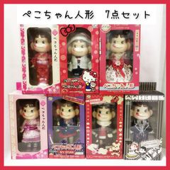 限定レトロペコちゃん人形&ペコちゃんてぬぐい - メルカリ