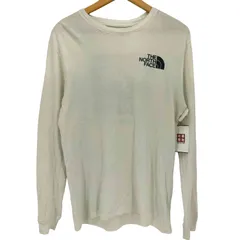 ザノースフェイス THE NORTH FACE ロゴ プリント クルーネック L/S Tシャツ メンズ import：S 
