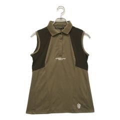 CPGGOLF リボンタイ付きノースリーブシャツ ベージュ - メルカリ