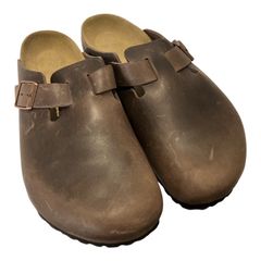 極美品【ビルケンシュトック】ロンドン/オイルドレザー /ナロー幅 