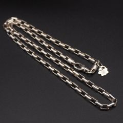 シルバー925 ネックレス幅3.2㎜ 45cm 26.15 g Italy - メルカリ